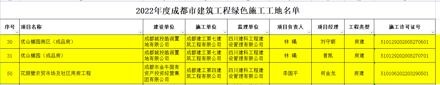 绿色工地